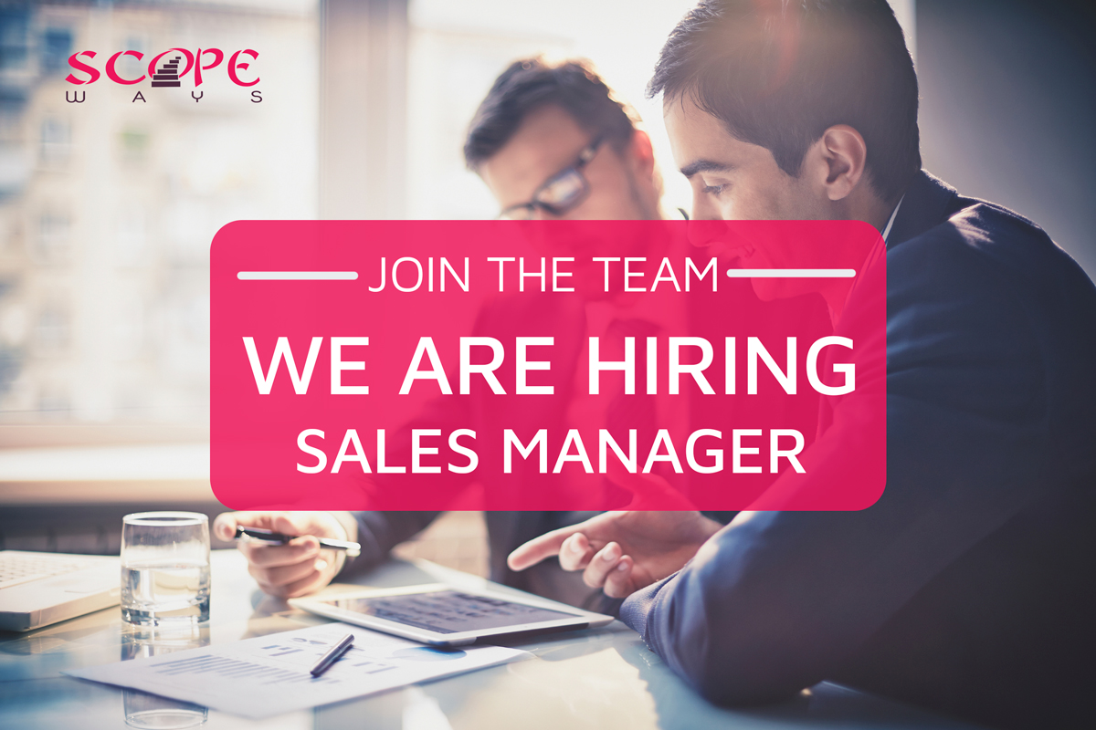 We Are Hiring! Regional Sales Manager